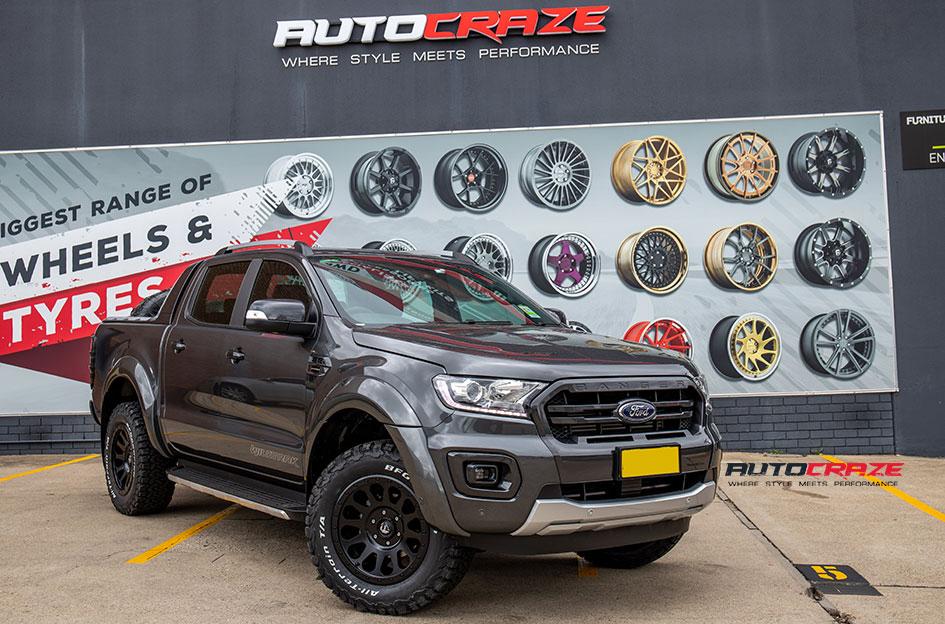 FORD-RANGER-VECTOR-MATTE-BLACK